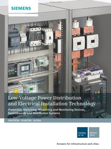 siemens lv switchgear catalogue pdf